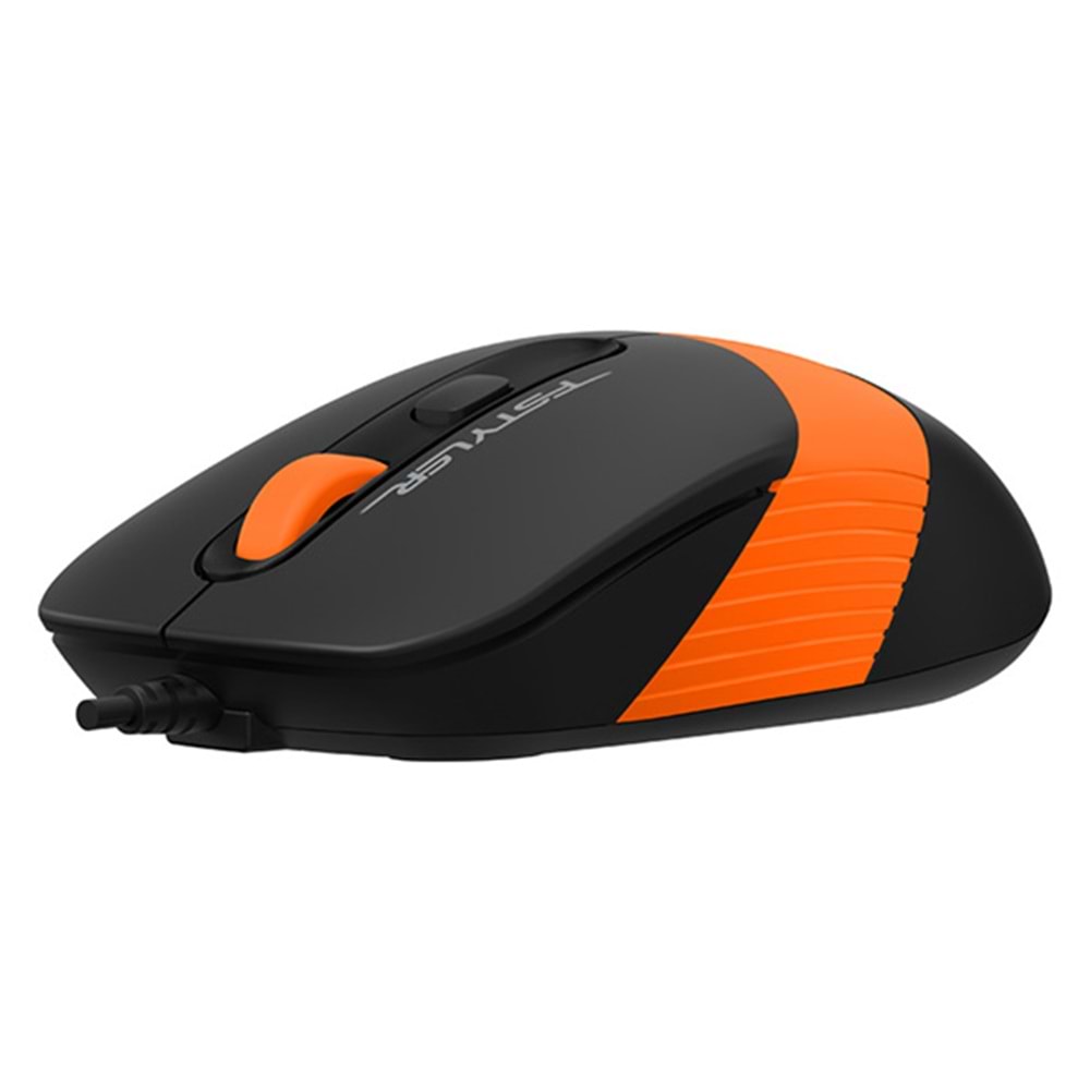 A4TECH FM10 Kablolu USB 1600dpi Siyah/Turuncu Mouse