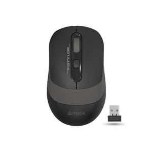 A4TECH FG10 Kablosuz 2000dpi Siyah/Gri Mouse