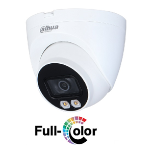 DAHUA 2MP 2.8mm Full-Color Sesli HDCVI Eyeball Kamera HAC-HDW1209TQP-A-LED-0280