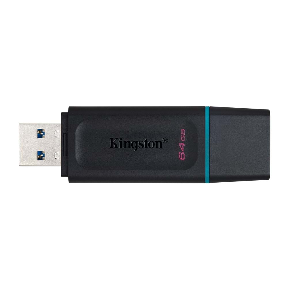 KINGSTON 64GB USB 3.2 Exodia DTX/64GB Siyah Taşınabilir Bellek