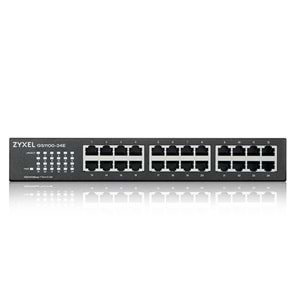 ZyXEL 24port Gigabit Yönetilemez Switch GS1100-24E v3
