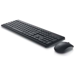 DELL KM3322W Kablosuz Q Trk Optic Mouse Siyah Multimedya Klavye - Mouse Set 580-AKGI