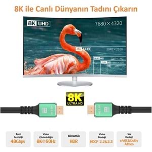 CODEGEN 5metre CPS8K50 HDMI Kablo 8K