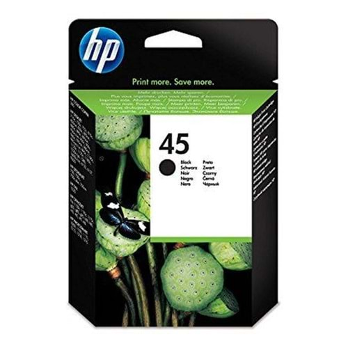 Hp 51645Ae (45) Sıyah Buyuk Murekkep Kartusu 930 Sayfa