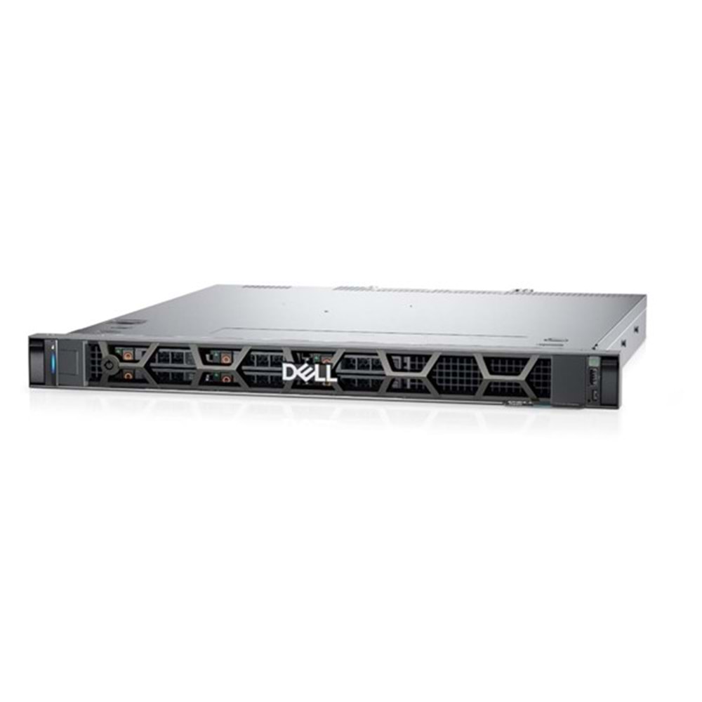 DELL R260 PER260P1 E-2414-1X16B RAM-1X2TB-4X3.5/Raıls/Broadcom 5720 Dual Port/İdrac9 Basıc 16G/700W Rack Sunucu