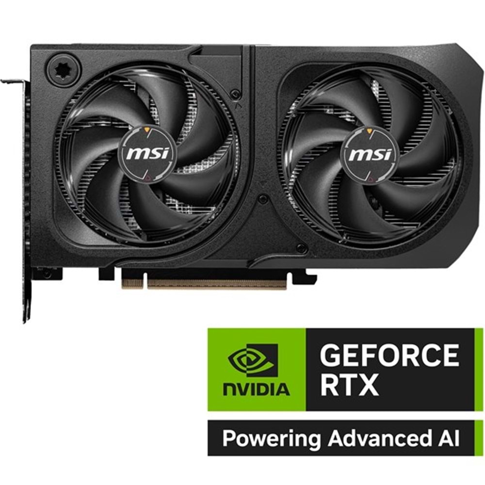 MSI RTX5060TI 8GB SHADOW 2X OC 128BİT GDDR7 HDMI DP PCIe 5.0