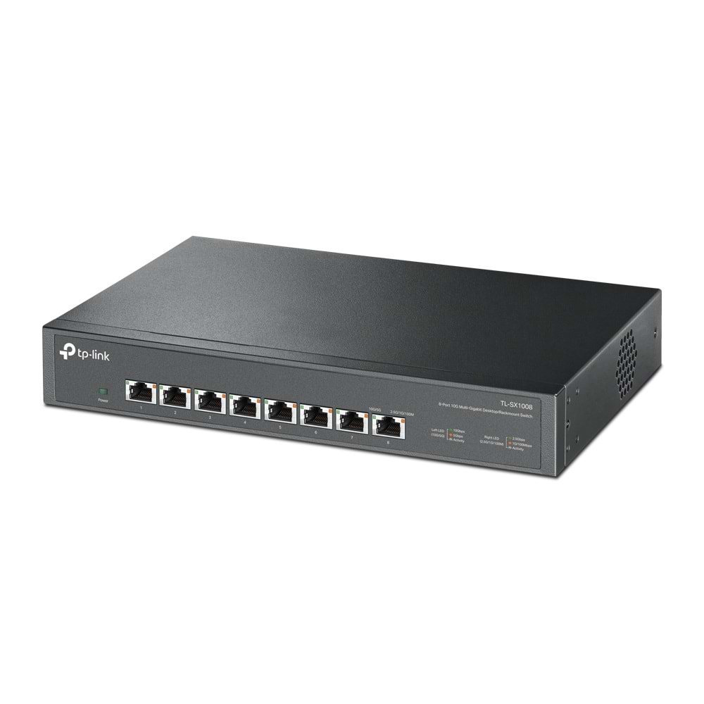 TP-LINK 8port 10-Gigabit Yönetilemez Switch TL-SX1008