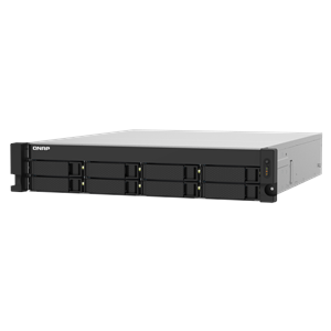 QNAP 8diskli Alpine AL324 QC-4GB RAM-10GbE Rack Nas Server TS-832PXU-RP