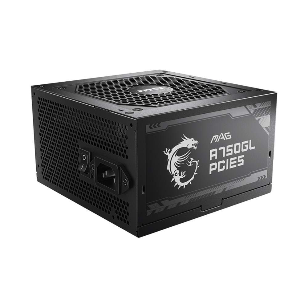 MSI 750W 80+ GOLD A750GL 12cm Fanlı PCIe5.0 Tam Modüler Power Supply