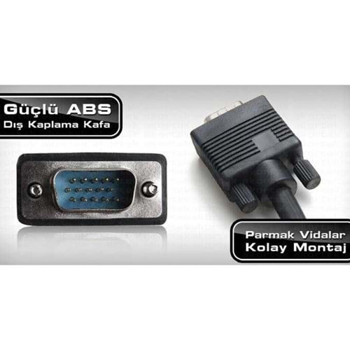 DARK 5metre DK-CB-VGAL500 VGA Görüntü Kablosu