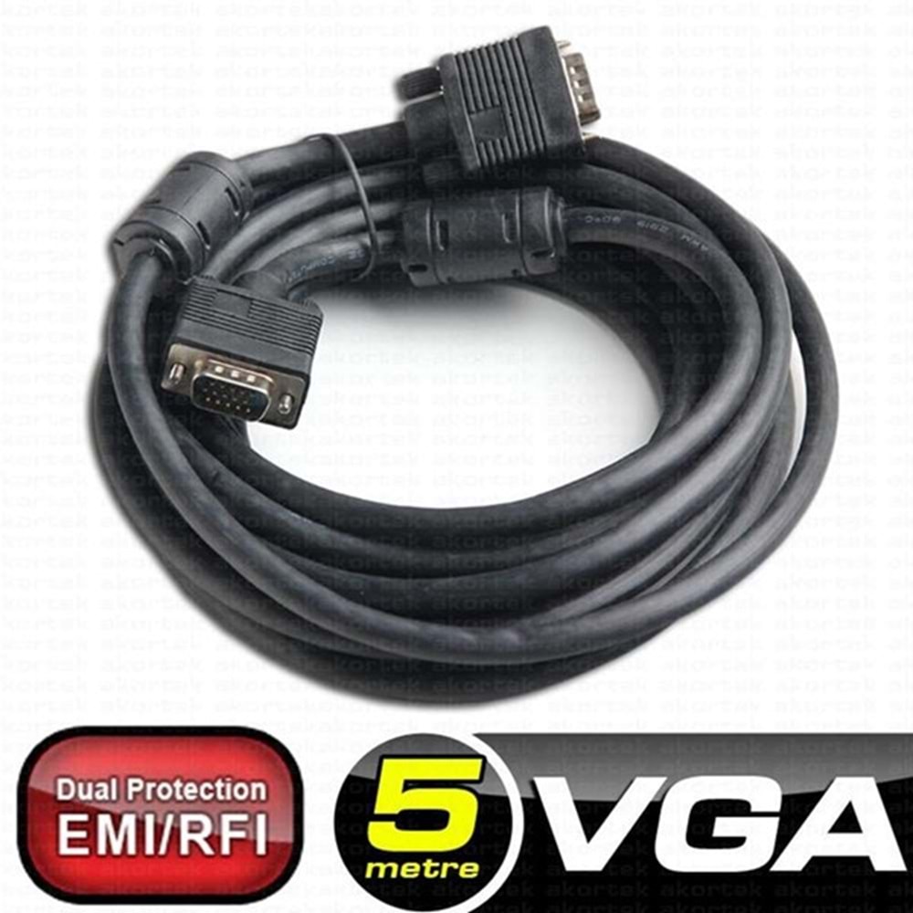 DARK 5metre DK-CB-VGAL500 VGA Görüntü Kablosu