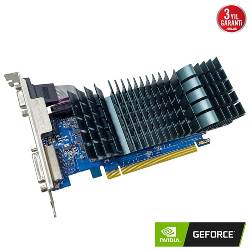 ASUS 2GB GT730-SL-2GD3-BRK EVO DDR3 64bit HDMI DVI PCIe 16X v2.0