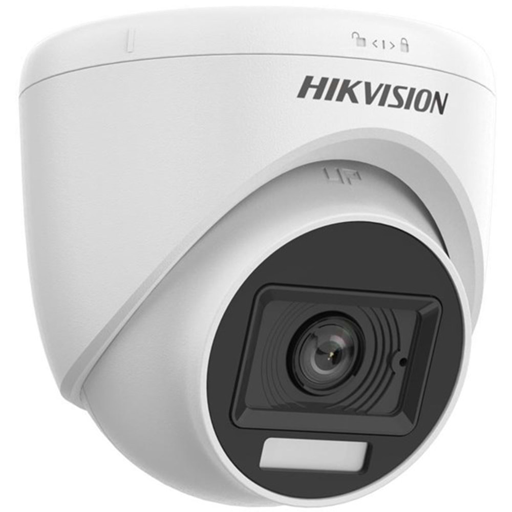 HIKVISION 2MP Dome 2.8mm Analog Kamera Akıllı Hibrit Sesli DS-2CE76D0T-LPFS