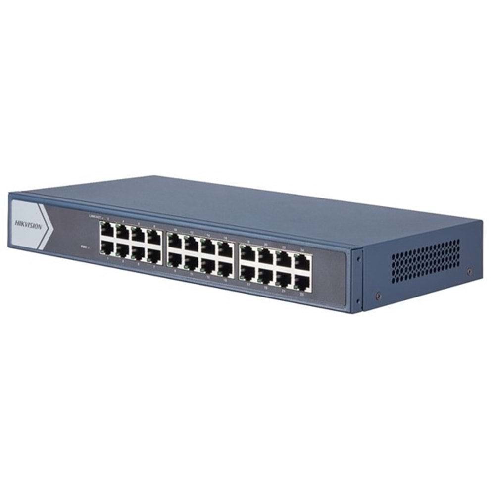 HIKVISION 24port Gigabit Yönetilemez Switch DS-3E0524-E(B)