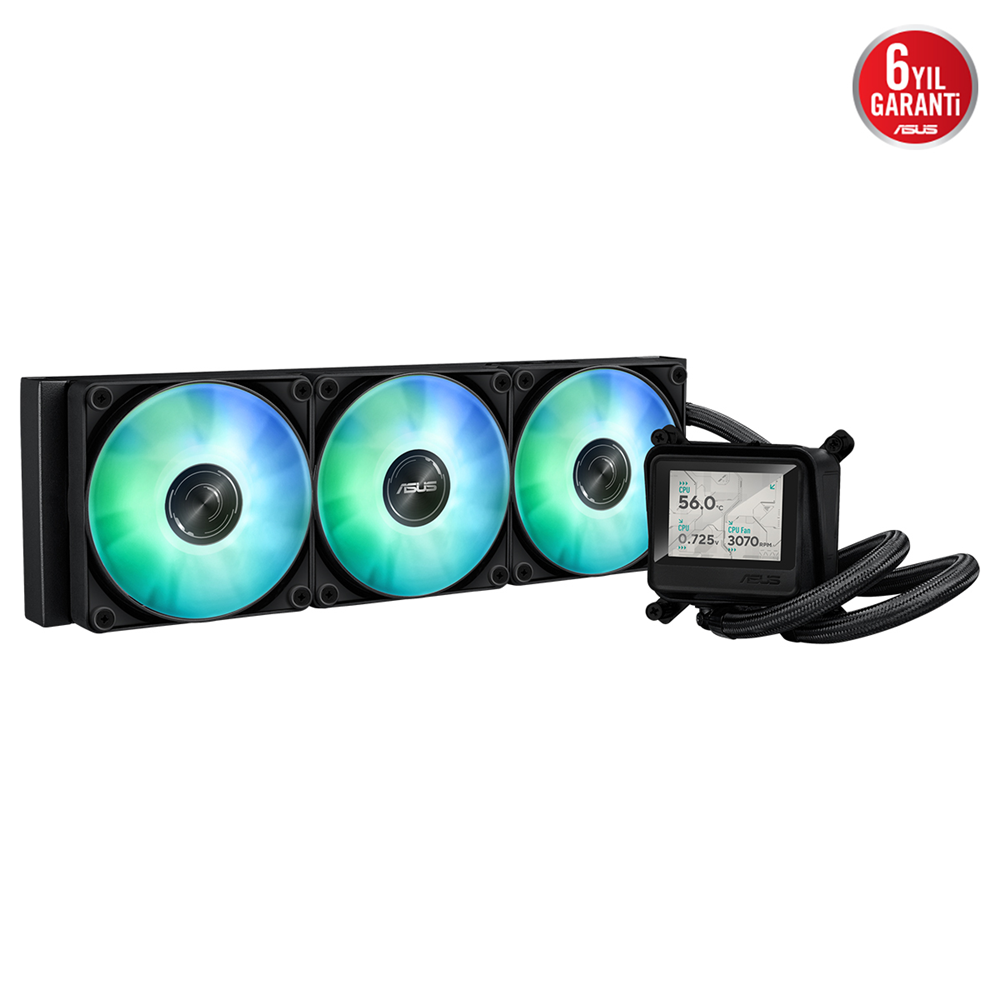 ASUS 360mm MAX GAMING LC 360 ARGB AM5-1851p Sıvı Soğutmalı İşlemci Fanı