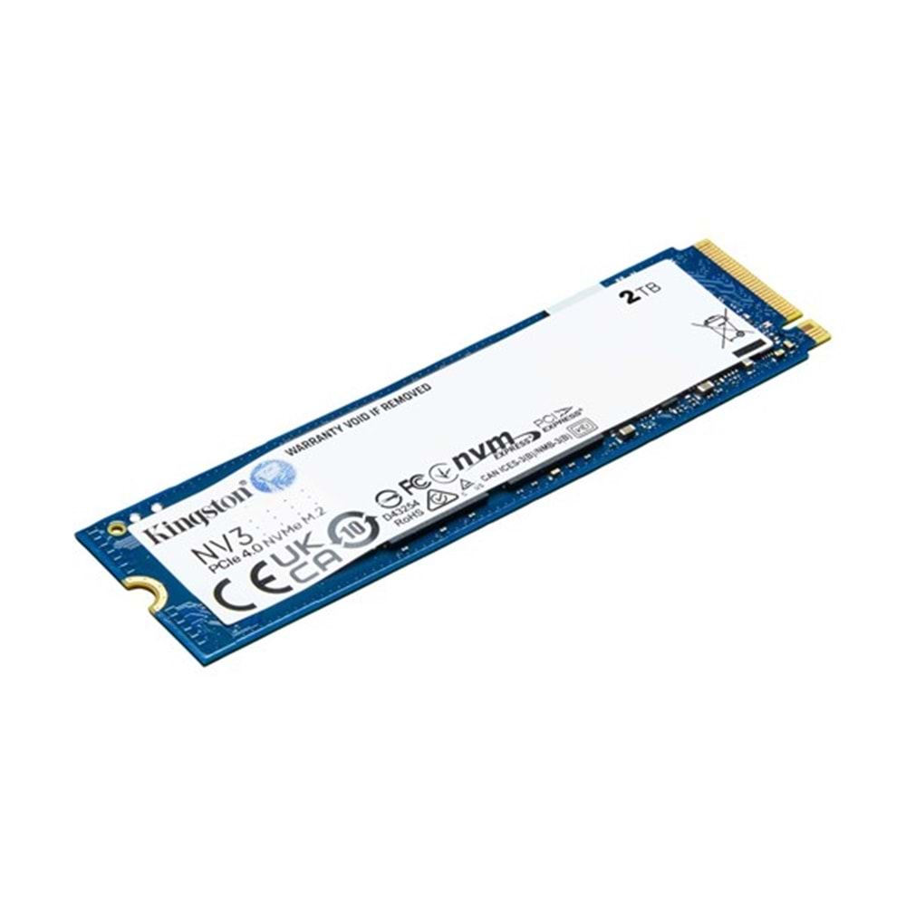 KINGSTON 2TB NV3 SNV3S/2000G 6000- 5000MB/s M2 NVME GEN4 Disk