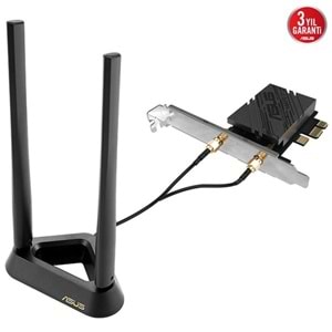 ASUS PCE-BE92BT BE9400 WIFI-7 PCIe Kablosuz Adaptör