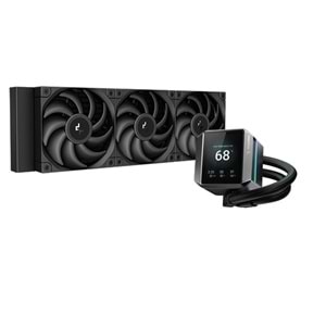 DEEPCOOL 360mm MYSTIQUE 360 Sıvı Soğutmalı AM5-1851p İşlemci Fanı LCD Ekranlı