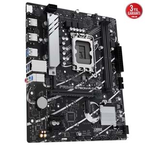 ASUS PRIME B760M-R DDR4 HDMI PCIE 4.0 1700p mATX