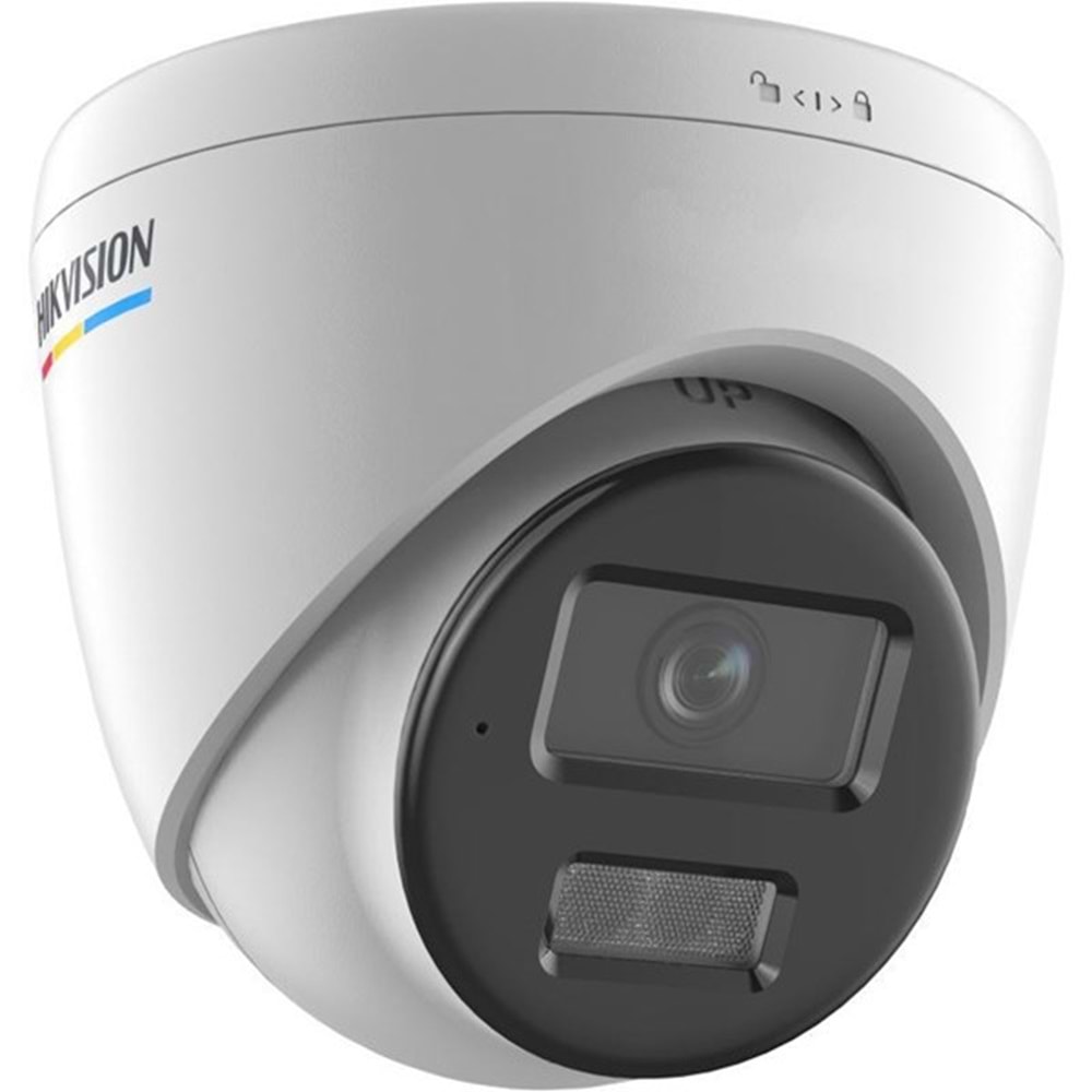 HIKVISION 4MP Dome 2.8mm VolorVu IP Kamera Akıllı Hibrit Işıklı DS-2CD1347G2H-LIU(F)
