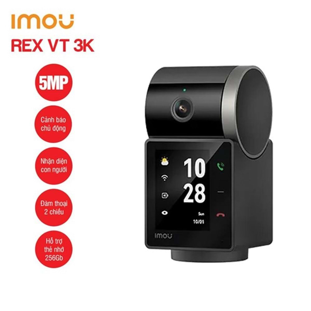 IMOU 5MP PT 3.6mm Wıfı Kablosuz IP Kamera Rex VT IPC-S2VP-5M0WR