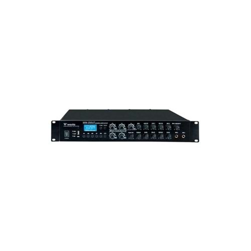 WESTA WM-250UT 6-bölgeli 250W Mikser Amfi 100V