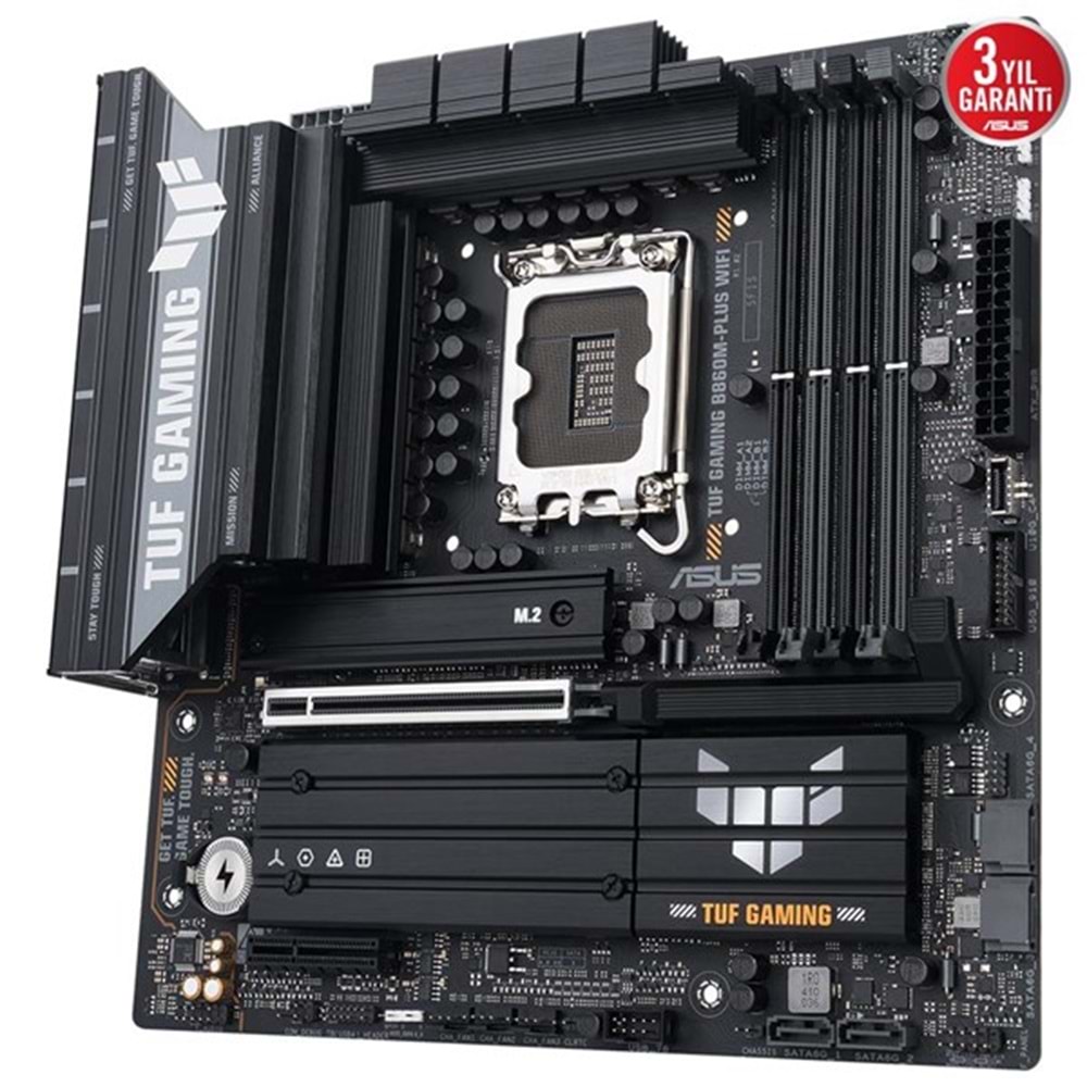 ASUS TUF GAMING B860M-PLUS WIFI-7 DDR5 HDMI DP PCIE 5.0 1851p mATX