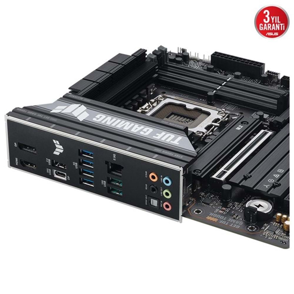 ASUS TUF GAMING B860M-PLUS DDR5 HDMI DP PCIE 5.0 1851p mATX