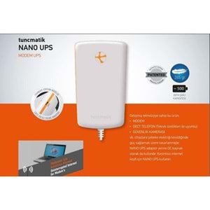 TUNÇMATİK Nano Telecom Modem Ups 6000MAH