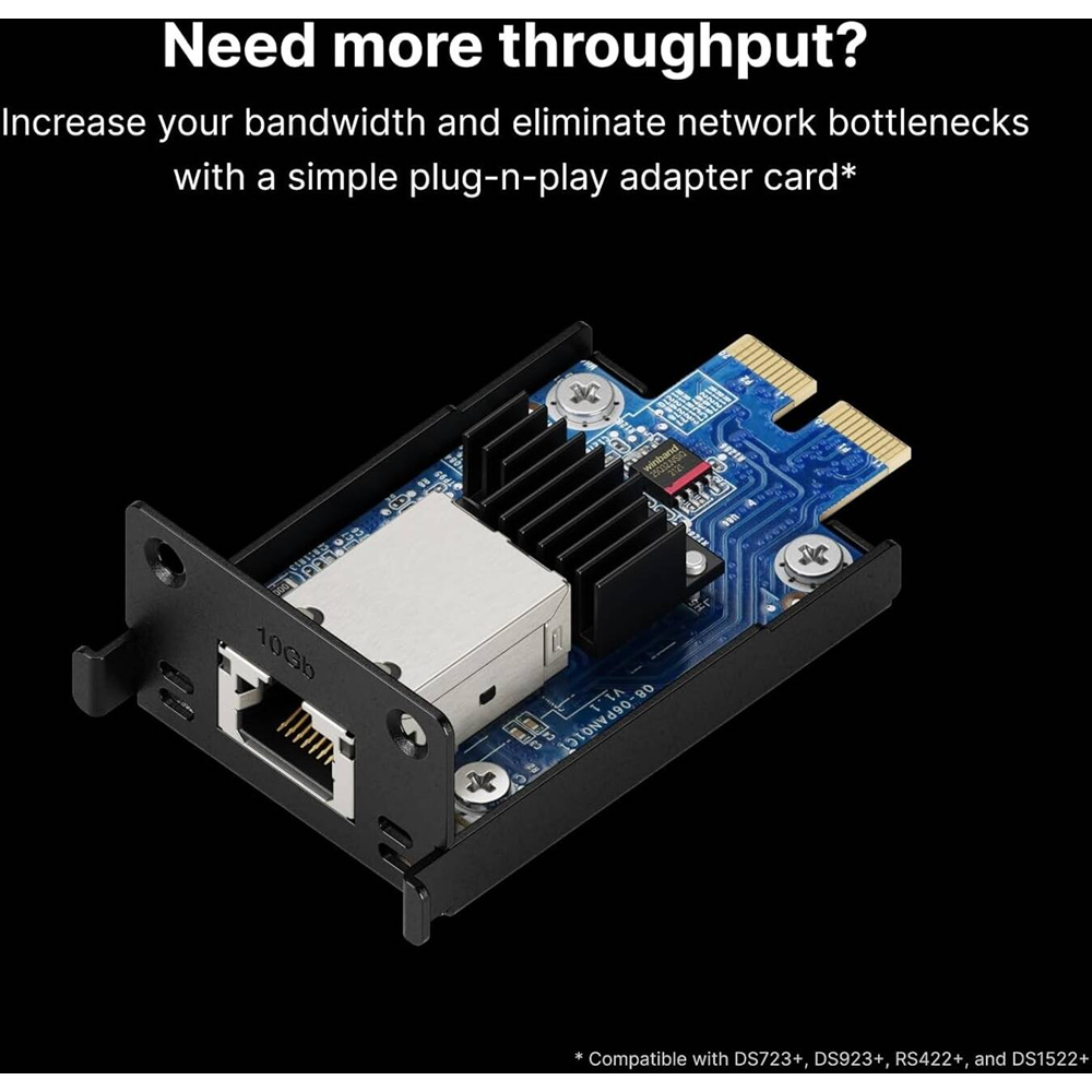 SYNOLOGY 1port E10G22-T1-MINI 10GbE PCIe Ethernet
