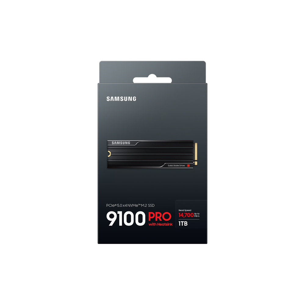 SAMSUNG 1TB 9100 PRO MZ-VAP1T0CW 14700- 13300MB/s M2 NVME GEN5 Disk Soğutuculu