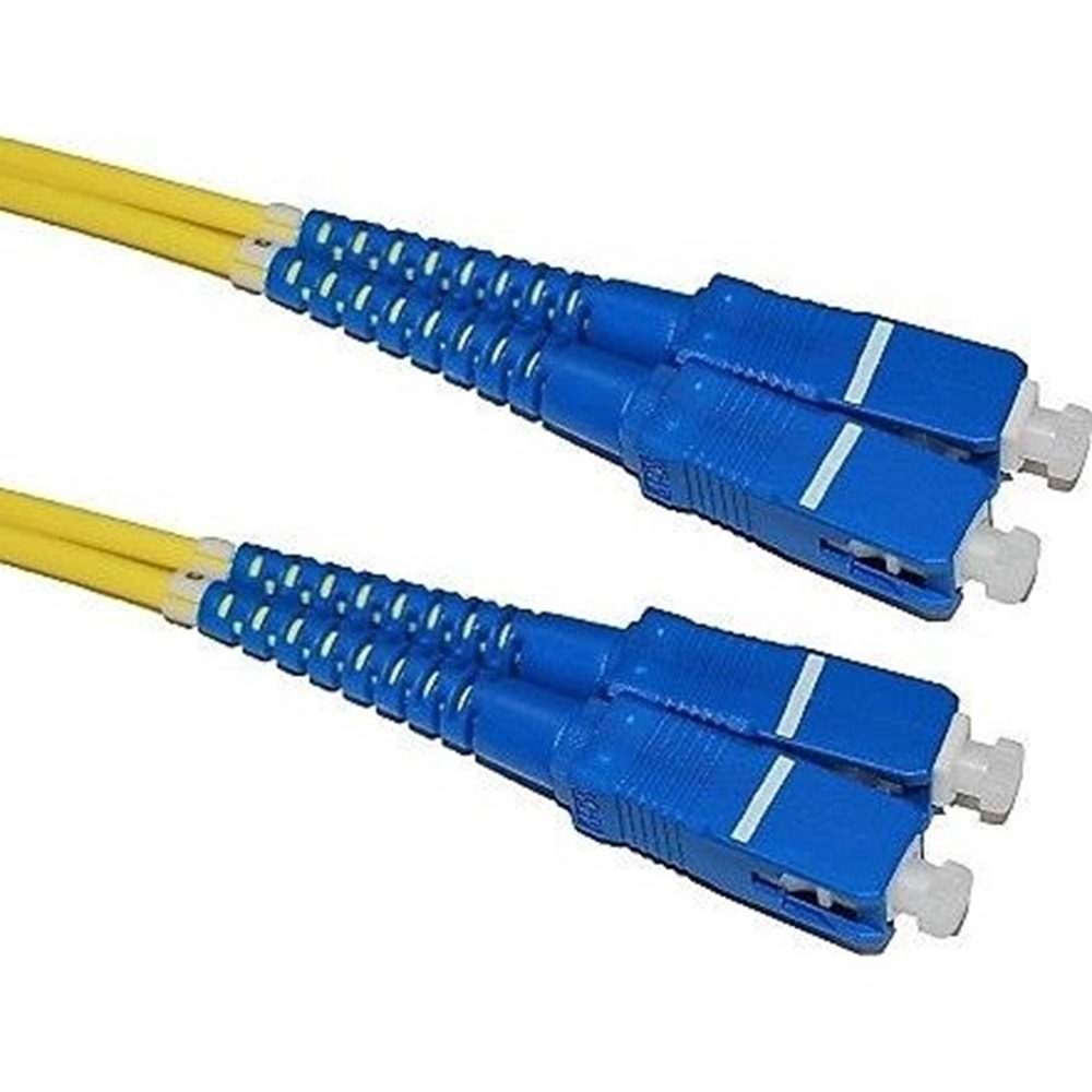 DIGITUS 2metre SM SC-LC 9/125µ LSZH Duplex Fiber Optik Patch Kablo
