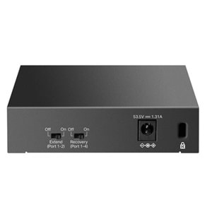 TP-LINK 5port-4port PoE 65w Gigabit Yönetilemez Switch LS105GP