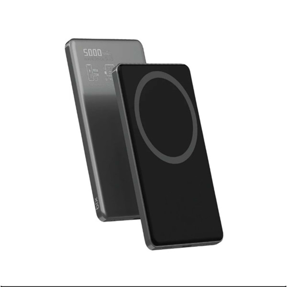 BIX 5000mAh TPB14 15W Kablosuz Ultra Slim Powerbank