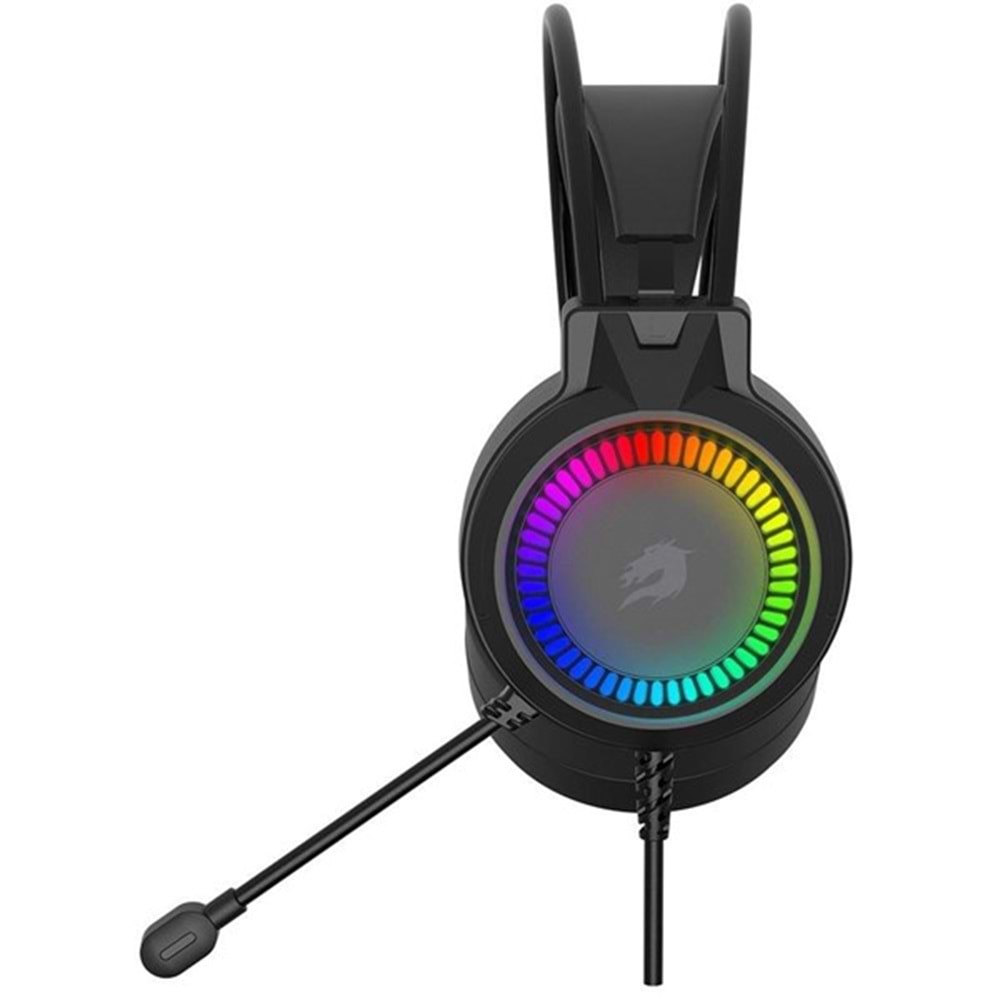 GameBooster HAMMER 7.1 Rainbow Siyah Gaming Kulaklık H02B