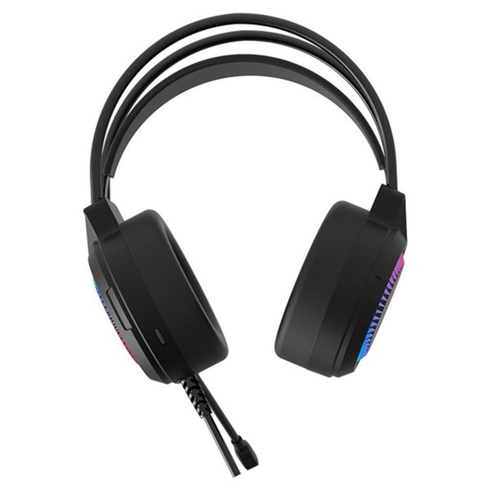 GameBooster HAMMER 7.1 Rainbow Siyah Gaming Kulaklık H02B