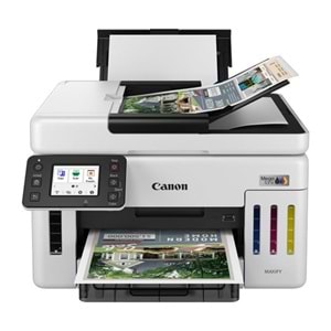 CANON A4 Renkli GX6140 Tanklı Yazıcı Tarayıcı Fotokopi USB 2.0,Ethernet,Kablosuz Tanklı