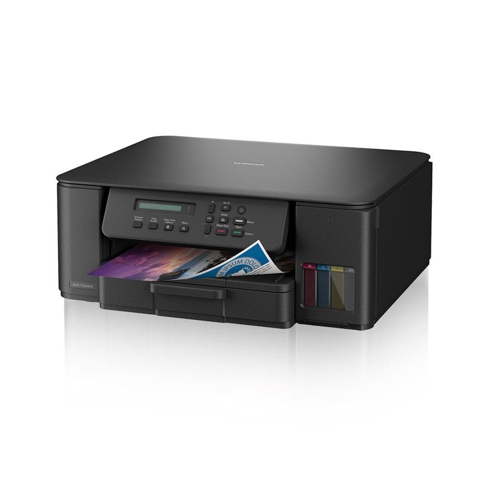 BROTHER A4 Renkli DCP-T530DW Çok Fonksiyonlu Dublex Yazıcı Tarayıcı Fotokopi USB 2.0,Kablosuz Tanklı