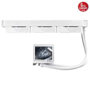 ASUS 360mm ROG RYUJIN III 360 EXTREME WHITE ARGB Sıvı Soğutmalı AM5-1851p İşlemci Fanı Beyaz