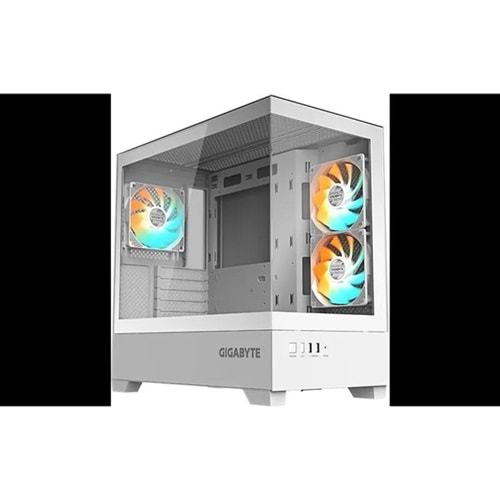 GIGABYTE GB-C201PI GAMING Mid-Tower PC Kasası Beyaz 360mm Soğutma Desteği
