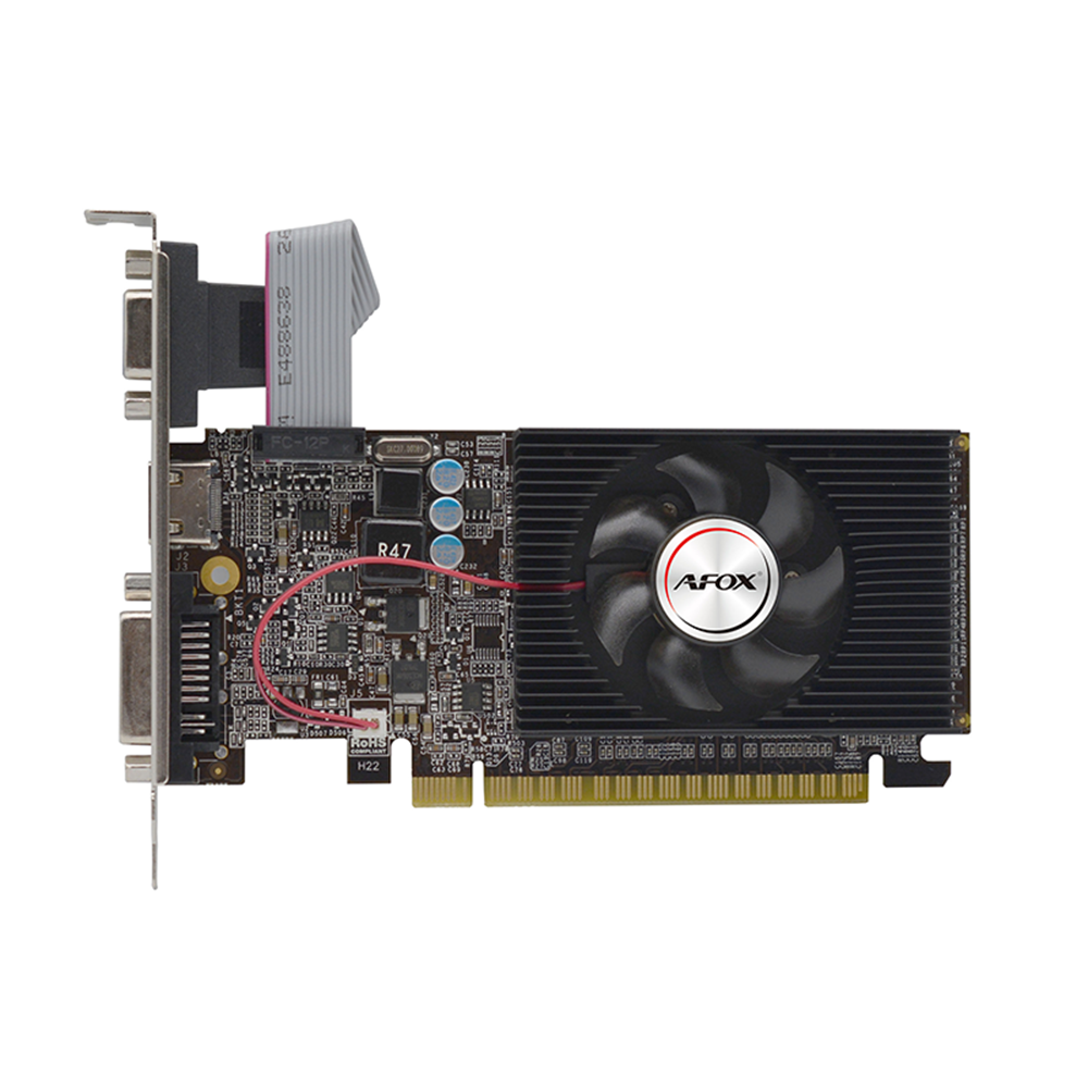 AFOX GT610 2GB AF610-2048D3L7V8 DDR3 64bit HDMI DVI PCIe 16X v2.0