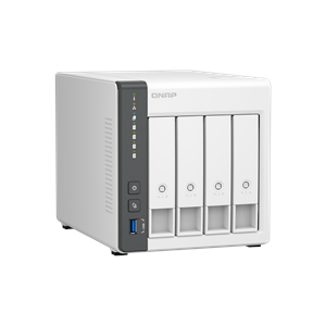 QNAP 4diskli ARM QC-4GB RAM-2.5GbE Nas Server TS-433-4G Distribütör Garantili
