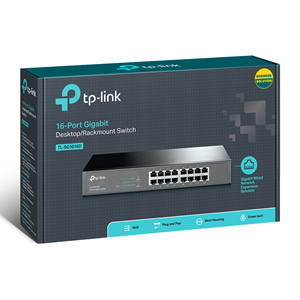 TP-LINK 16port Gigabit Yönetilemez Switch TL-SG1016D
