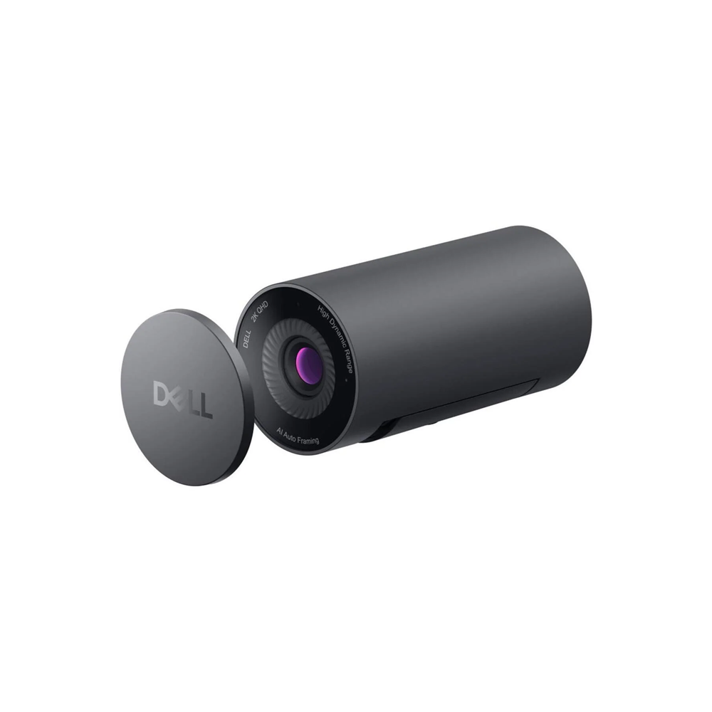 DELL Pro Webcam WB5023 722-BBBU 2K QHD Sony STARVIS Sensörlü Dahili Mikrofonlu Silindir Tasarım Profesyonel Web Kamerası