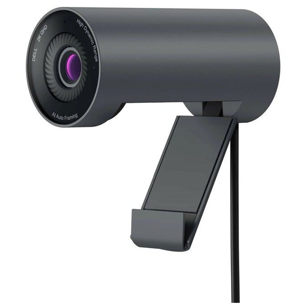 DELL Pro Webcam WB5023 722-BBBU 2K QHD Sony STARVIS Sensörlü Dahili Mikrofonlu Silindir Tasarım Profesyonel Web Kamerası