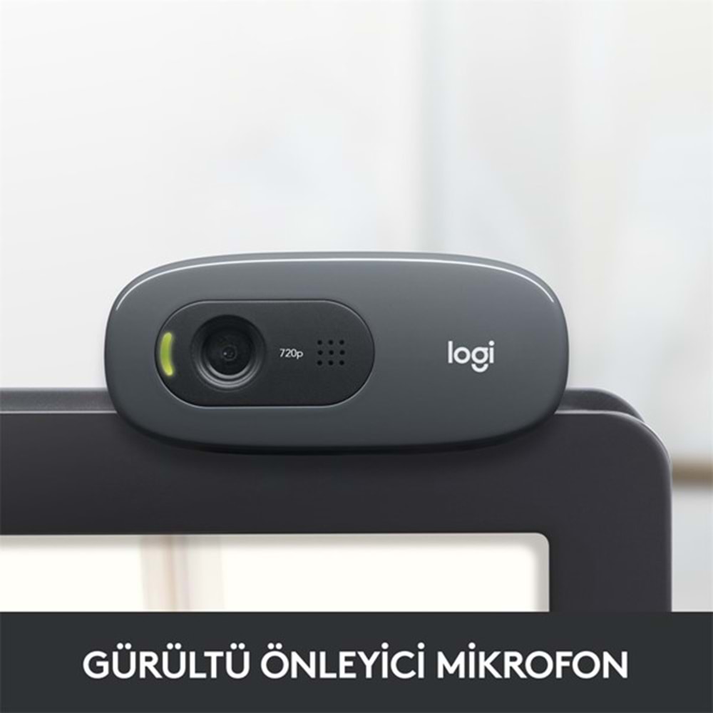 LOGITECH C270 HD Dahili Mikrofonlu Webcam 960-001063