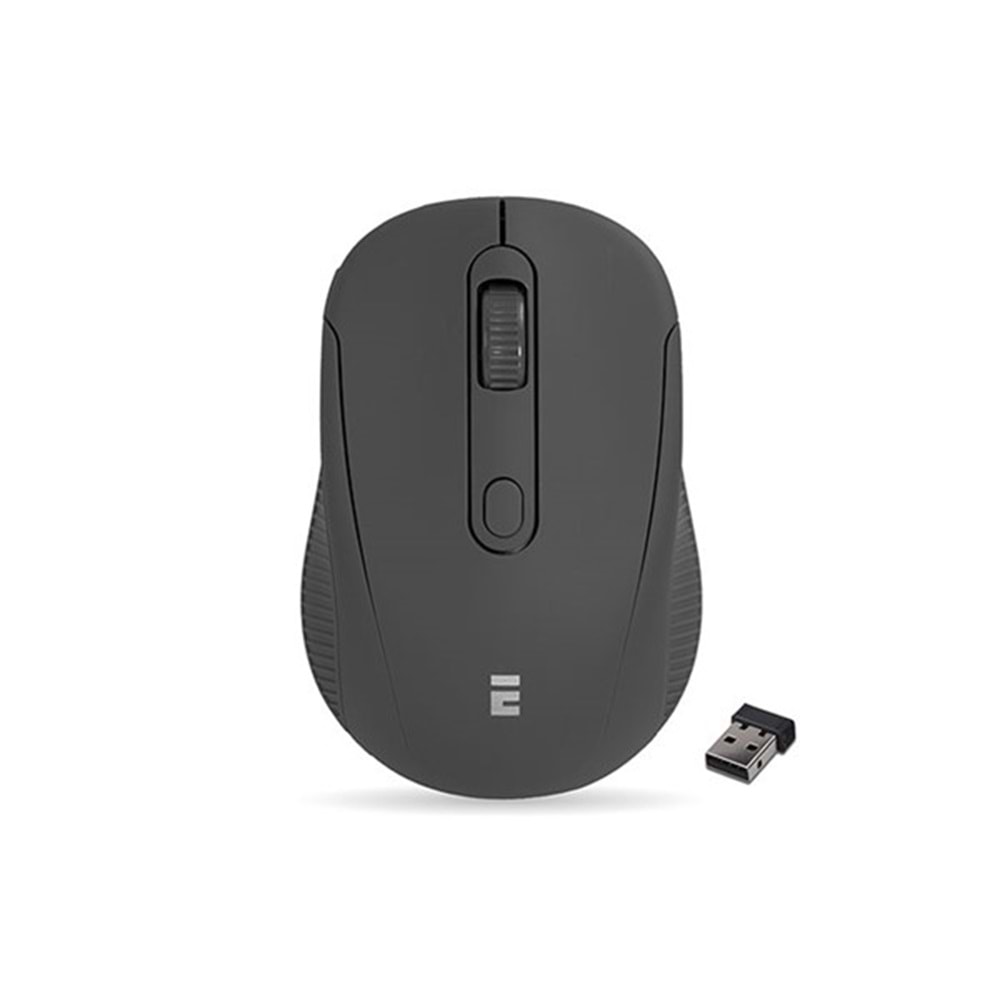 Everest SM-300 Usb Siyah 4D Optik Süper Sessiz Alkalin Pil Kablosuz Mouse