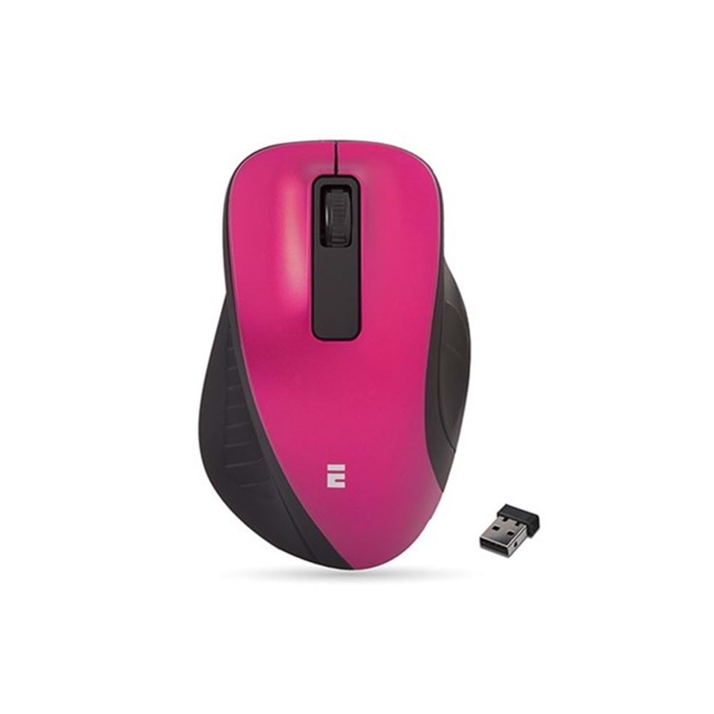 EVEREST SM-360 Usb Mor 3D Optik Süper Sessiz Alkalin Pil Kablosuz Mouse
