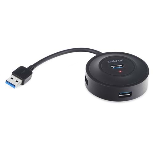 DARK 4port DK-AC-USB344 USB 3.0 Siyah USB Çoklayıcı Hub