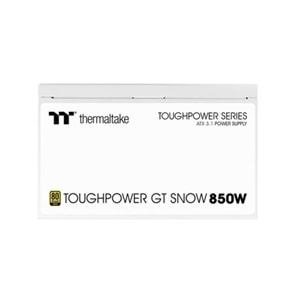 THERMALTAKE 850W 80+ GOLD TOUGHPOWER PS-TPT-0850FNFAGE-W PCIE 5.0 Tam Modüler Power Supply Beyaz